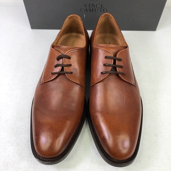 Vince Camuto Brown Leather Oxford Dress Shoes main image 7